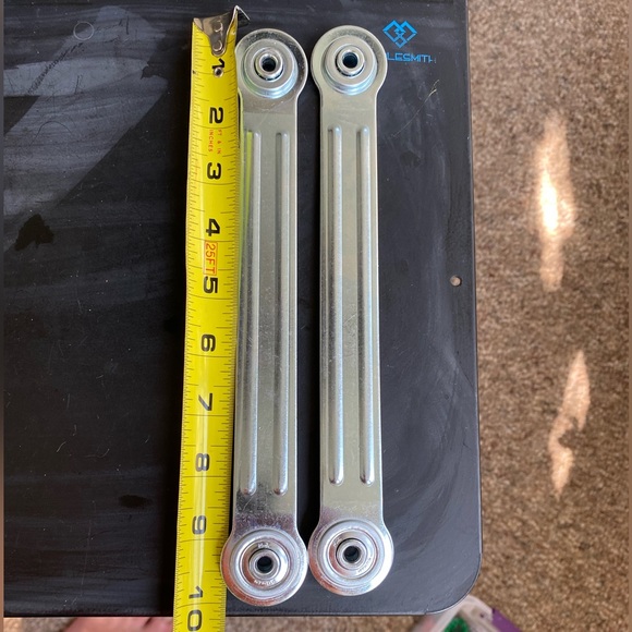 (2) Glider Chair Arm Bracket 10” Hardware for Rocking Horse Chair Couch Ect - Picture 6 of 10